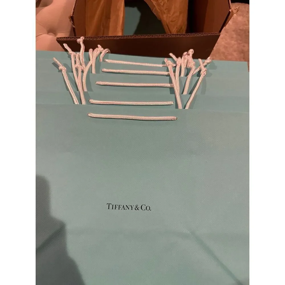 Lot of 4 Tiffany & Co Shopping Bags Empty